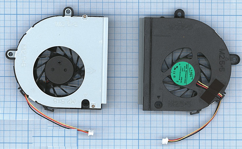 Кулер для Asus K43 K53 K53T K53U X53 X53U 3-pin